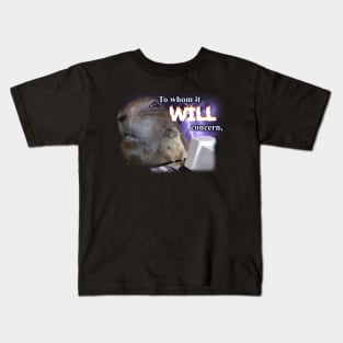 To Whom It Will Concern Meme Kids T-Shirt